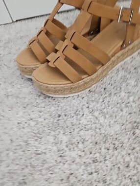 Soda Open Toe Sandal 7.5